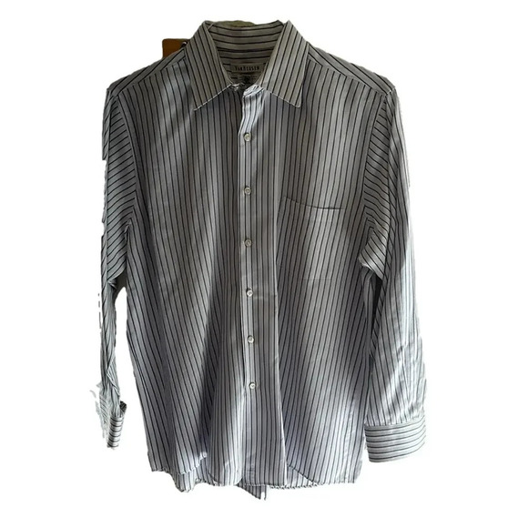 Men’s Van Heusen Striped Button Down Shirt - Picture 1 of 5